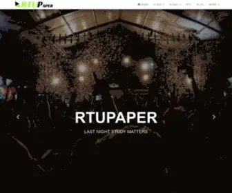 Rtupaper.com(RTU Paper) Screenshot