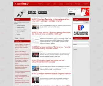 RTV-HB.com(Radiotelevizija Herceg) Screenshot