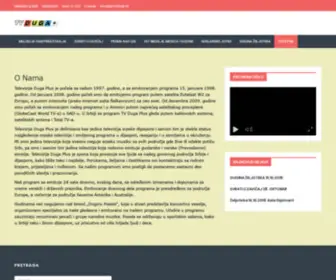 RTvduga.com(O nama) Screenshot