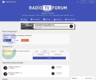 RTvforum.net(Radio TV Forum) Screenshot