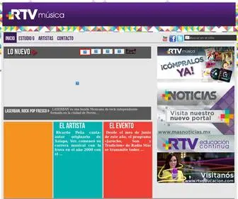 RTvmusica.com(RTV) Screenshot