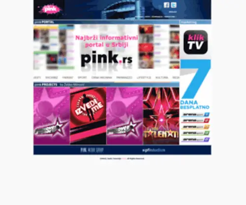 RTvpink.com(RTV Pink) Screenshot