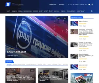 RTVslobomir.com(RTV Slobomir) Screenshot