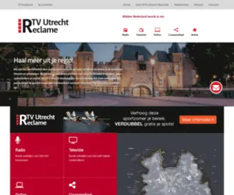 Rtvutrechtreclame.nl(RTV Utrecht Reclame) Screenshot