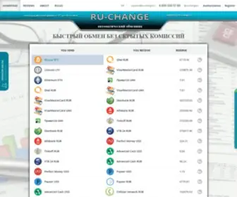 RU-Change.cc(Обменный) Screenshot