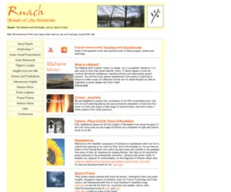 Ruachministries.org(Ruach (Breath of Life) Ministries) Screenshot