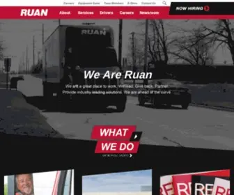 Ruan.com(Ruan Transportation Management Systems) Screenshot