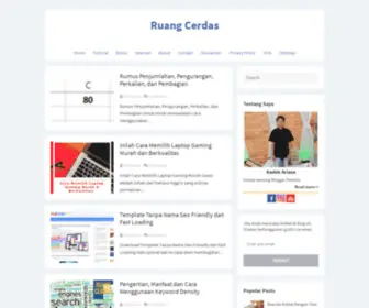 Ruangcerdas.com(Add more credibility to your site) Screenshot