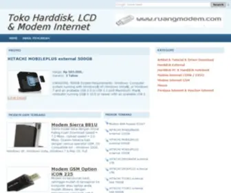 Ruangmodem.com(Toko Harddisk) Screenshot
