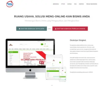 Ruangusaha.com(Membuat berbisnis itu mengasyikkan dan menghasilkan) Screenshot