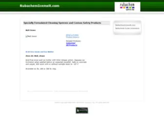 Rubachemicemelt.com(Product page for Rubachem Icemelt. Please contact Rubachem Systems at 800) Screenshot