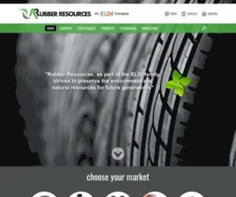 Rubber-Resources.com(Rubber Resources BV) Screenshot