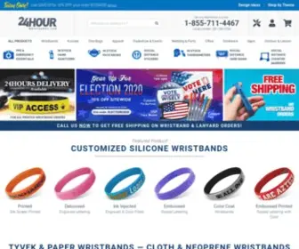 Rubberbracelets.com(Buy Custom Rubber Bracelets) Screenshot