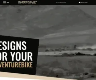 Rubberdust.com(Adventure Moto Design) Screenshot