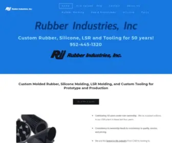 Rubberindustries.com(Since 1969 Rubber Industries) Screenshot