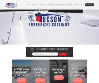 Rubberized.com(Tucson Rubberized Coatings) Screenshot