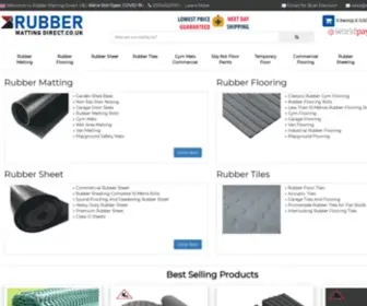 Rubbermatting-Direct.co.uk(Rubber Matting And Rubber Flooring) Screenshot
