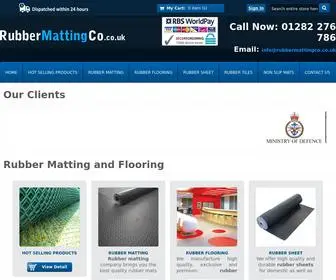 Rubbermattingco.co.uk(Rubber Matting) Screenshot