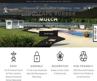 Rubbermulch.com(Rubber Mulch) Screenshot