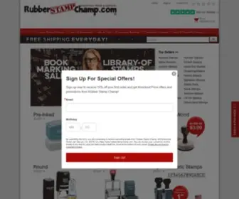 Rubberstampchamp.com(Rubber Stamps) Screenshot
