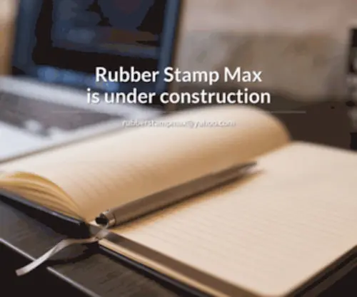 Rubberstampmax.com(Rubber Stamps) Screenshot