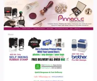 Rubberstampseal.com(Company Stamp and Custom Wax Stamp Maker in Dubai) Screenshot