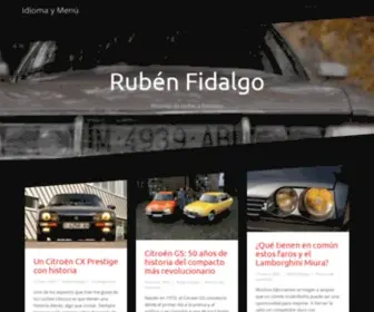 Rubenfidalgo.com(Rubén Fidalgo) Screenshot