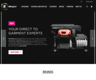 Rubenstein.ca(Embroidery Machines and Sewing Machines Suppliers) Screenshot