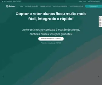 Rubeus.com.br(Plataformas para captação e retenção de alunos) Screenshot