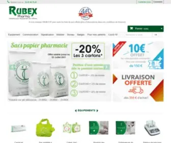 Rubex-Pharma.fr(Rubex, partenaires des pharmaciens depuisRubex-Pharma) Screenshot