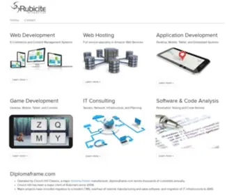 Rubicite.com(Rubicite Interactive) Screenshot