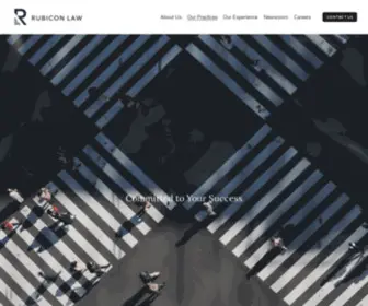 Rubicon-Law.com(Rubicon Law LLC) Screenshot