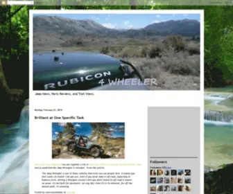 Rubicon4Wheeler.com(Rubicon4Wheeler) Screenshot