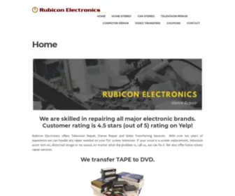 Rubiconelectronics.com(We are skilled in repairing all major electronic brands. Customer rating is 4.5 stars (out of 5)) Screenshot