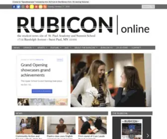 Rubiconline.com(The student news of St) Screenshot