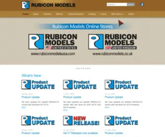 Rubiconmodels.com(Rubicon Models) Screenshot