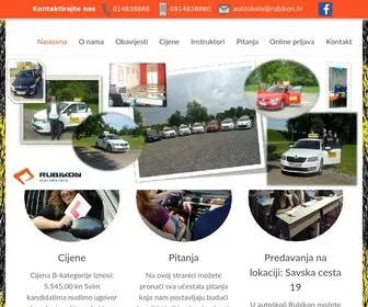 Rubikon.hr(Autoškola Rubikon) Screenshot