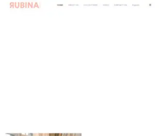 Rubinasecret.com(International Luxury Homewear & Underwear) Screenshot