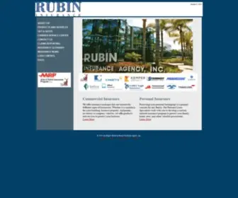 Rubininsurance.com(Rubin Insurance ins San Diego) Screenshot