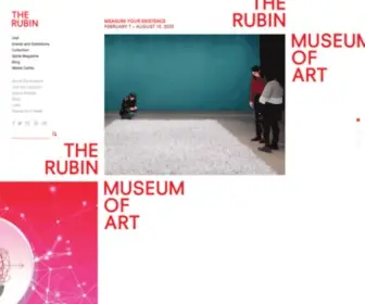 Rubinmuseum.org(The Rubin Museum of Art) Screenshot