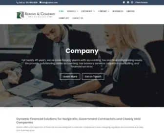 Rubino.com(A Full Spectrum of Professional Accounting and Tax Services) Screenshot