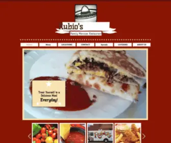 Rubiosfamilymexicanrestaurant.com(Rubio's Family Mexican Restaurant Winona MN) Screenshot