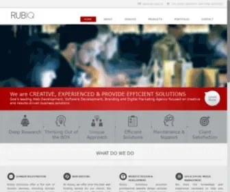 Rubiq.in(Best Digital Marketing Agency & Web Development Company in Goa) Screenshot