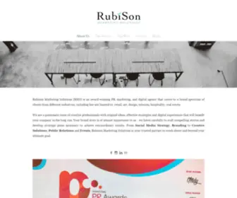 Rubison.com.hk(Rubison Marketing Solutions) Screenshot