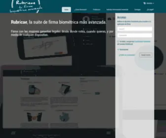 Rubricae.es(Description) Screenshot