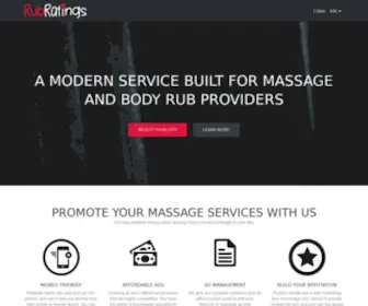 Rubsratings.com(New Backpage Alternative) Screenshot