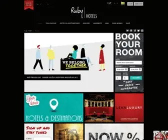 Ruby-Hotels.com(Design Hotel Wien Ruby Sofie Hotel Vienna) Screenshot