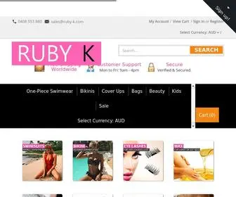 Ruby-K.com(RUBY K) Screenshot