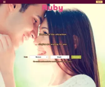 Ruby.dating(Free Online Dating Site) Screenshot