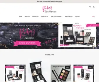 Rubycosmetics.co.uk(Ruby Cosmetics) Screenshot